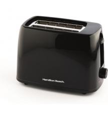 Hamilton Beach HB1116B Essential 2 Slice Plastic Toaster - Black Hamilton Beach HB1116B Essential 2 Slice Plastic Toaster - Black
